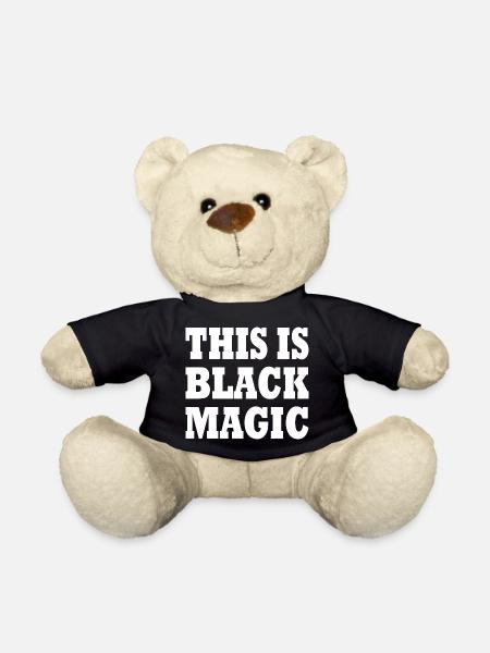 this is black magic - Teddy - Schwarz
