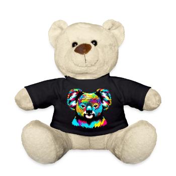 Koala - Teddy Bear - black - Front