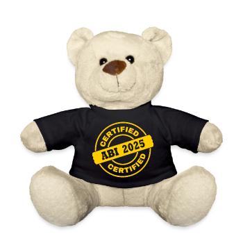 Abi 2025 - Teddy - Schwarz - Vorne