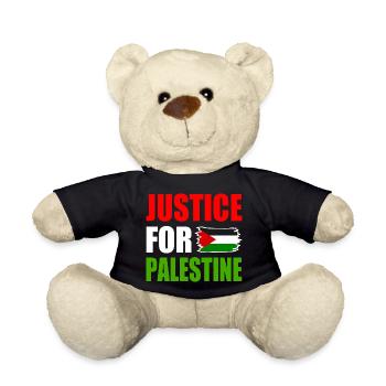 Justice for palestine - Nounours - noir - Devant