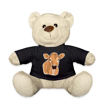 Cow Cows - Teddy Bear - black - Front