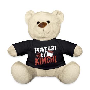 Kimchi – Spicy, healthy, unique - Teddy Bear - black - Front