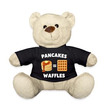 Crêpes et gaufres - Nounours - noir - Devant