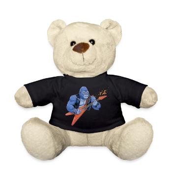Rockin' Gorilla - Teddy - Schwarz - Vorne