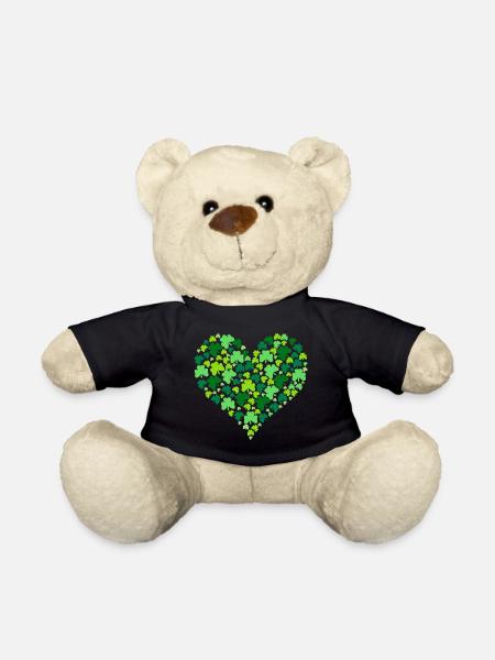 Irland Kleeblatt - Teddy - Schwarz