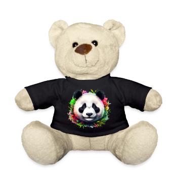 Panda - Teddy - Schwarz - Vorne