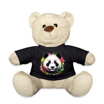 Panda - Teddy - Schwarz - Vorne