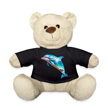 Delfin - Teddy - Schwarz - Vorne