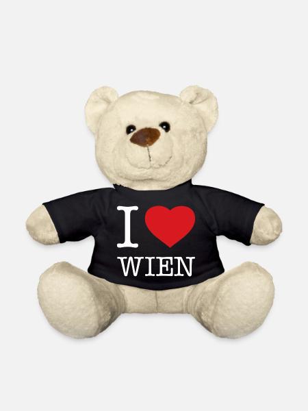 I LOVE WIEN - Teddy - Schwarz