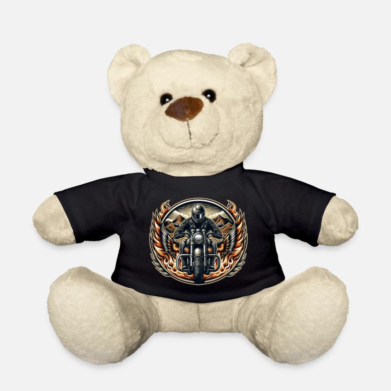 Motorrad Logo - Teddy - Schwarz