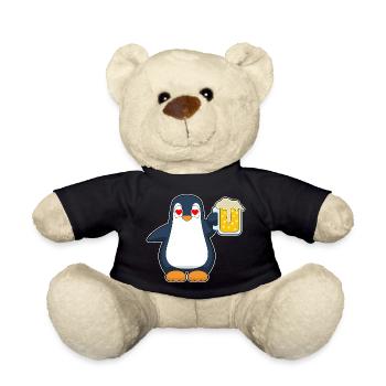 Pinguin Bier - Teddy - Schwarz - Vorne