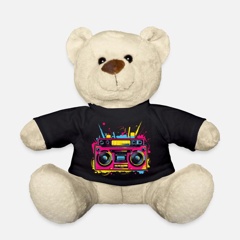Hip Hop Musik 80er Jahre - Teddy - Schwarz