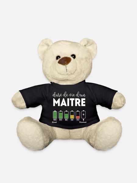 Merci Maître Pour Cette Année - Nounours - noir