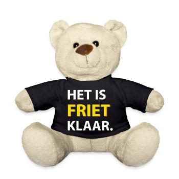 Es sind Pommes frites - Teddy - Schwarz - Vorne