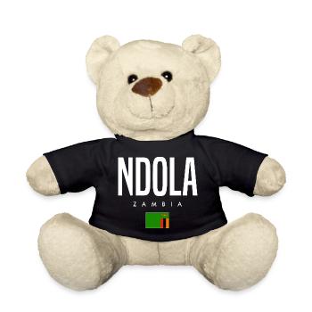 Ndola Sambia - Teddy - Schwarz - Vorne