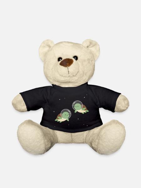 Tortues de l’espace mignonnes - Nounours - noir