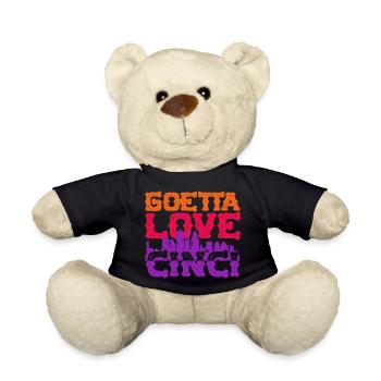 Goetta Love Cinci Sausage - Teddy Bear - black - Front