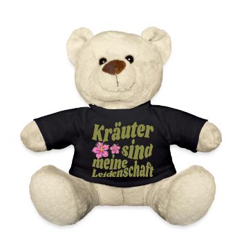 Magisches Kräuter-Design für echte Kräuterhexen - Teddy - Schwarz - Vorne