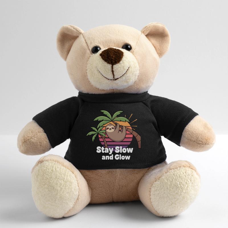 Faultier Sunset Stay Slow and Glow Teddy