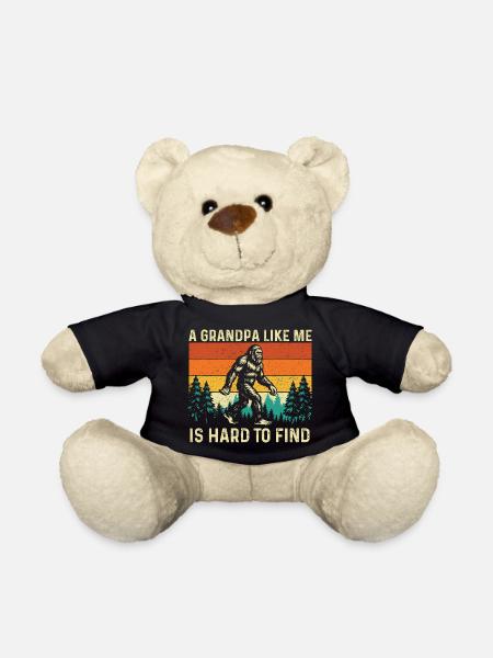 Ein Opa wie ich ist schwer zu finden, lustiger Bigfoot - Teddy - Schwarz