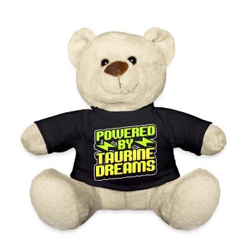 Energy Drink Powered By Taurine Dreams - Teddy Bear - black - Front