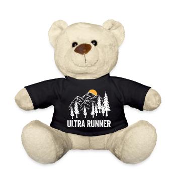 Ultra Runner - Teddy Bear - black - Front