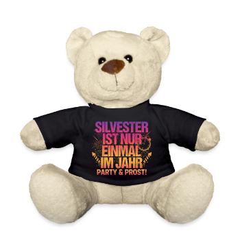 Silvester Party - Teddy - Schwarz - Vorne