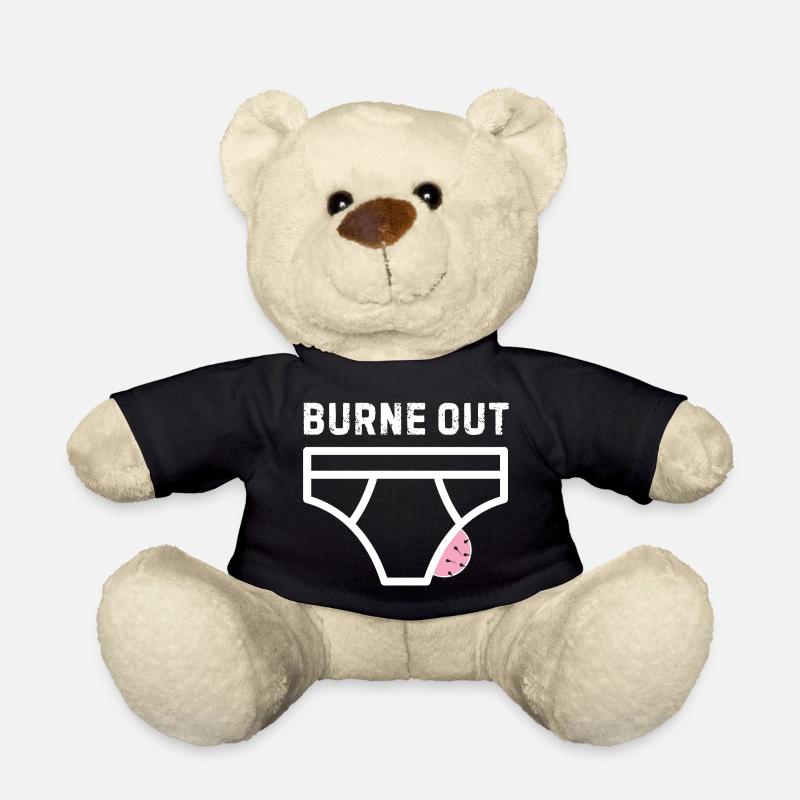 Burne out – humour bureau stress - Nounours - noir
