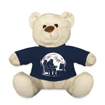 Bigfoot Gamer - Teddy Bear - french navy - Front