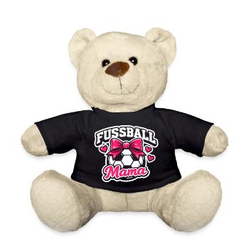 Cadeau de Soccer Mom Proud Mom - Nounours - noir - Devant