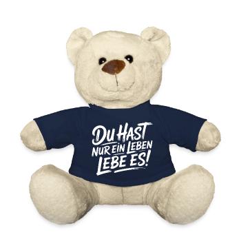 Du hast nur ein Leben – Lebe es - Teddy - French Navy - Vorne