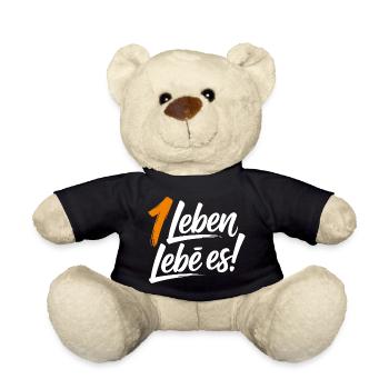 Ein Leben lebe es! - Teddy - Schwarz - Vorne