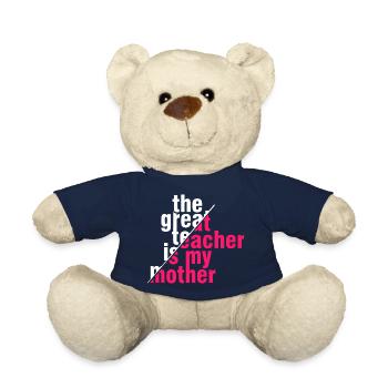 Great Teacher Mom Shirt – Geschenkidee - Teddy - French Navy - Vorne