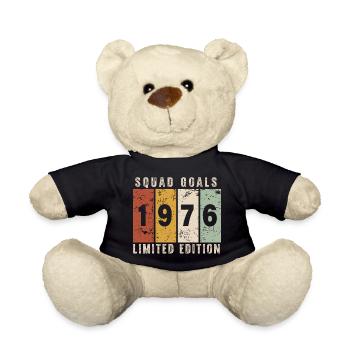 anniversaire 1976 - 50 ans - Nounours - noir - Devant