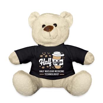 Radiologie Nuklear Atom Nuklearmedizin - Teddy - Schwarz - Vorne