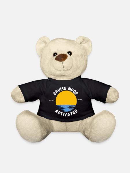 Stimmungsemblem der Sonnenuntergangskreuzfahrt - Teddy - Schwarz