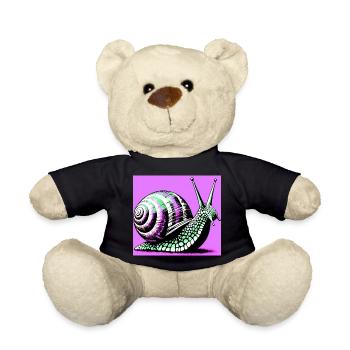 Escargot - Nounours - noir - Devant