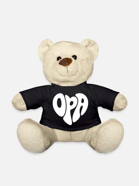 Opa Herz - Teddy - Schwarz