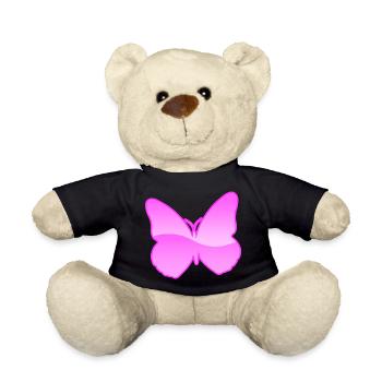 Schmetterling - Teddy - Schwarz - Vorne