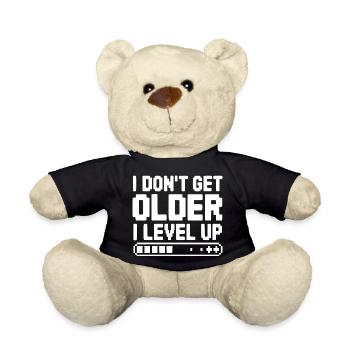 Ich werde nicht älter, ich steige auf. - Teddy - Schwarz - Vorne