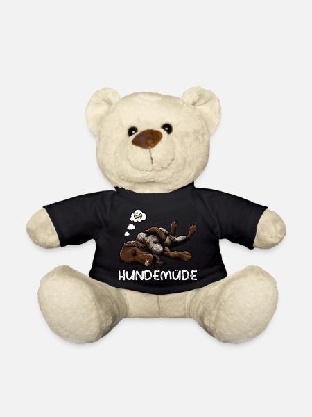 Hundemüde Deutsch Drahthaar drahthaar hunde - Teddy - Schwarz