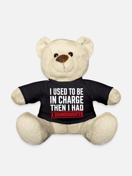 Früher Chef Jetzt Großmutter - Teddy Bear - black