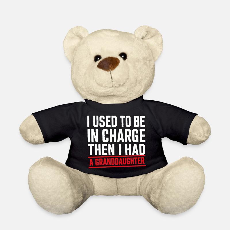 Früher Chef Jetzt Großmutter - Teddy Bear - black