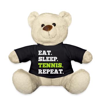 Manger dormir Tennis Répéter - Nounours - noir - Devant