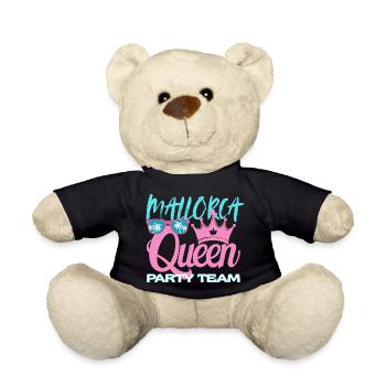 Mallorca Queen Party Team - Teddy Bear - black - Front