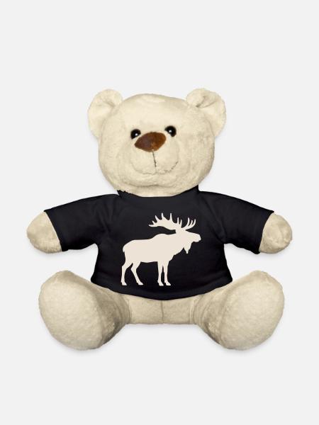 elch - Teddy - Schwarz