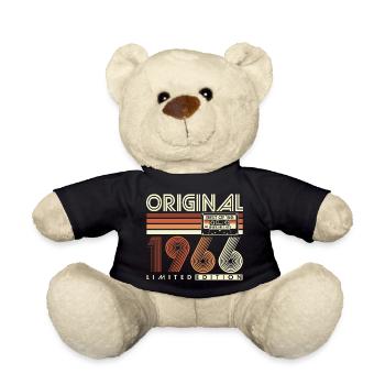 60e anniversaire 60 ans 1966 Né - Nounours - noir - Devant