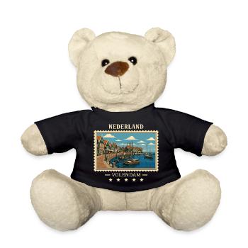 Nederland Volendam Vintage Reisemarke - Teddy - Schwarz - Vorne