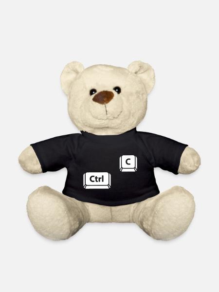 Ctrl C - Nounours - noir