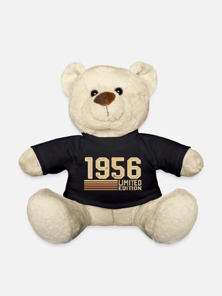 Né en 1956 anniversaire - Cadeau 1956 Vintage 1956 - Nounours - noir